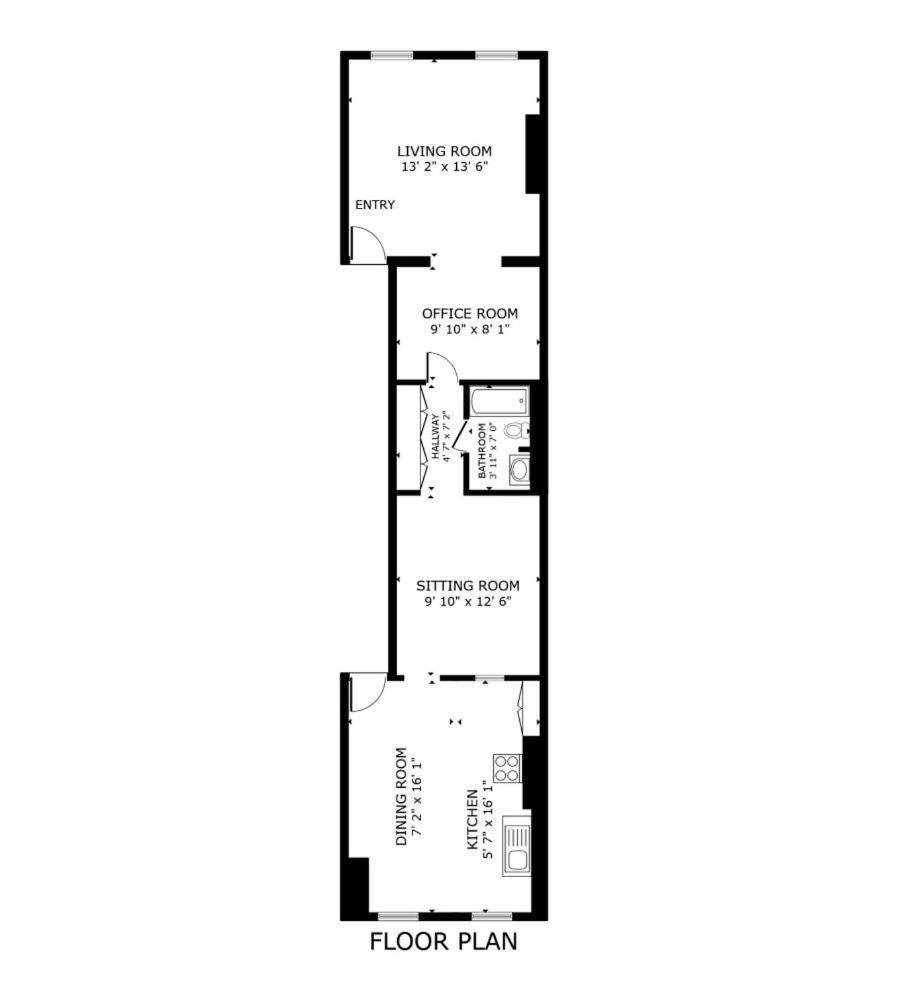 Apartamento Minutes To Nyc Sleeps 5 Hoboken Exterior foto