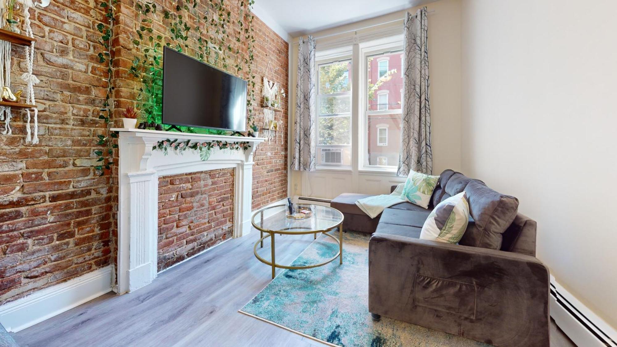 Apartamento Minutes To Nyc Sleeps 5 Hoboken Exterior foto