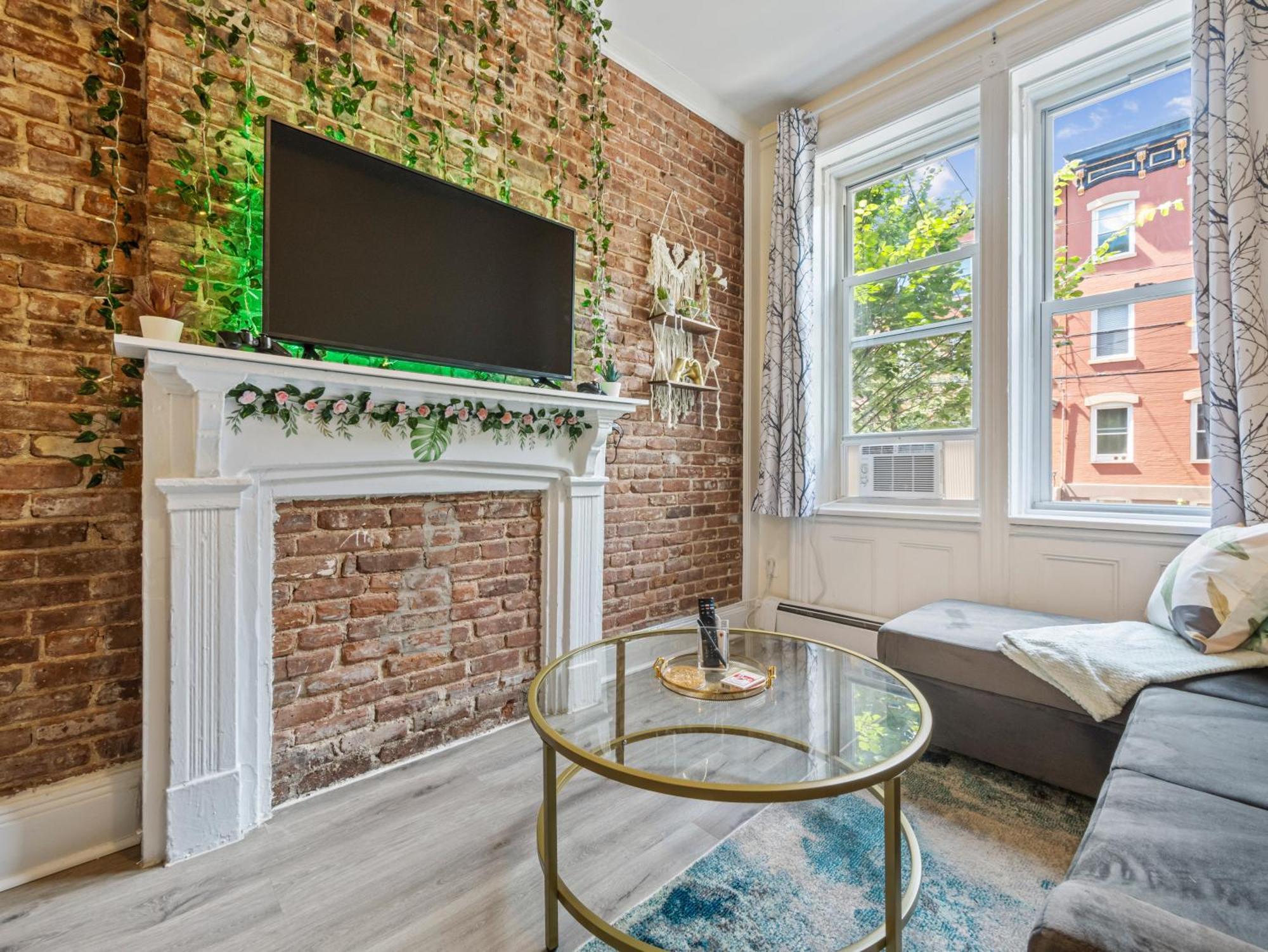 Apartamento Minutes To Nyc Sleeps 5 Hoboken Exterior foto